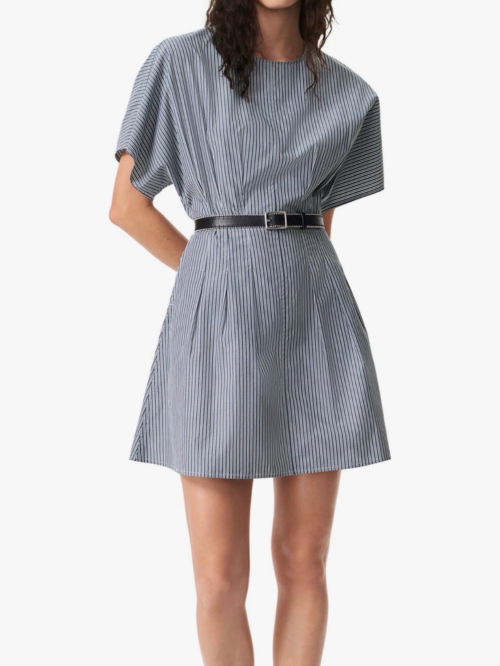 rag & bone Black and White Striped Dress